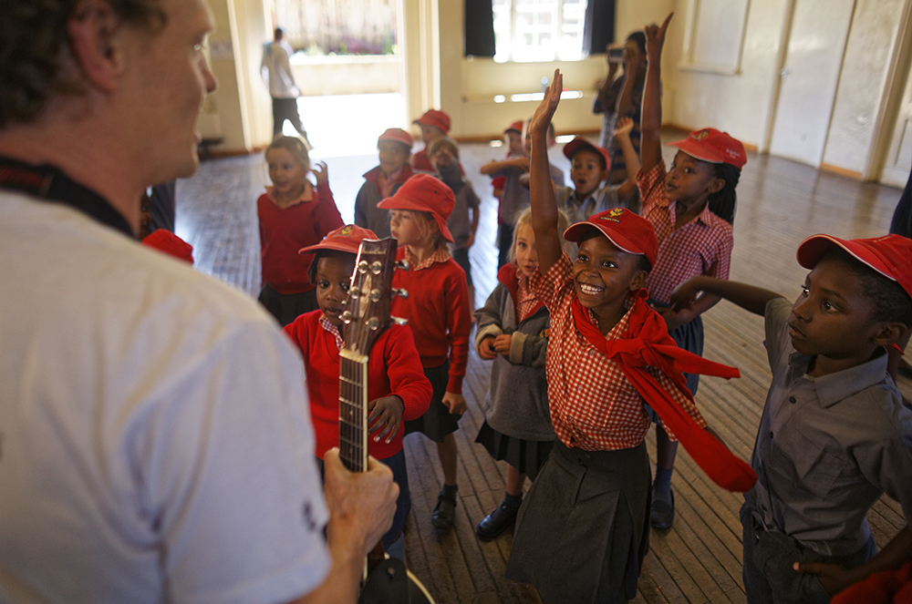 Although Kenya lies on the equator and has dramatic nighttime skies in rural areas, children find it hard to name planets and other bodies as astronomy is rarely taught in schools - but that is changing as The Traveling Telescope visits some of the country's most remote areas with telescopes and virtual reality goggles. (AP Photo/Ben Curtis)