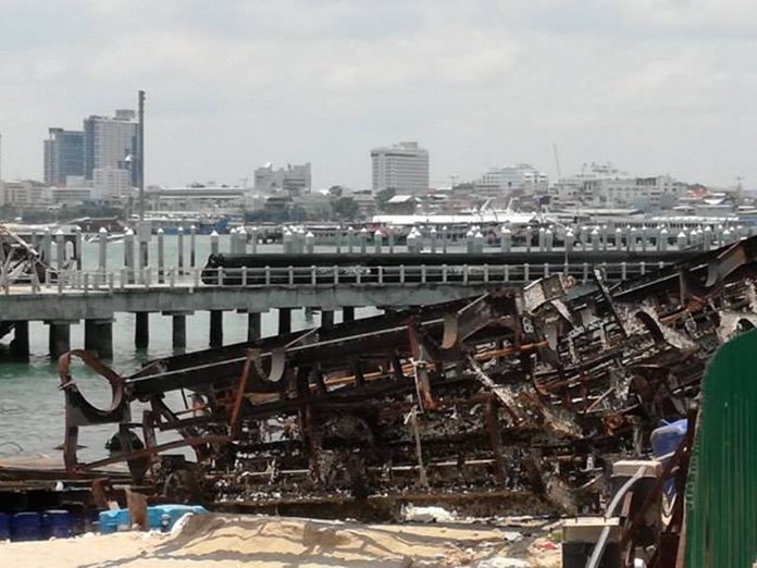 Pattaya will spend another 5 million baht to hire another surveyor to appraise the damage and prospects for repair of the Bali Hai marina.
