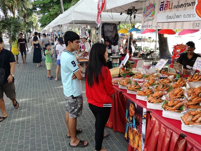 The annual Colors of the East festival on Pattaya Beach drew crowds of locals and tourists to 120 booths offering food, services and deals.