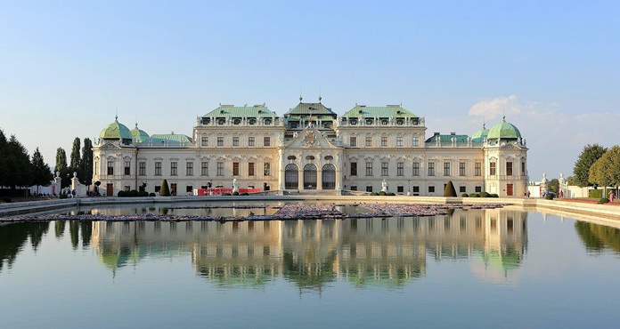 It’s not much, but it’s home. The baroque Upper Belvedere Palace, Vienna (Photo/Martin Falbisoner)