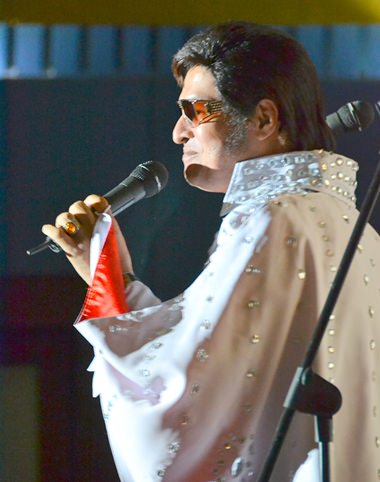 Thai Elvis, Arthur Hussain delights audience with his tribute to the king of rock n roll.