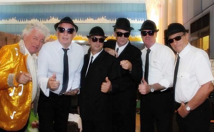 The Blues Brothers and pals.