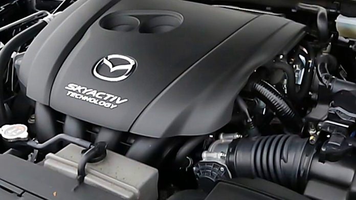 Mazda engine.