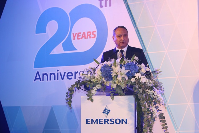 Thomas Zofkie, vice president of Asia operations speaks of Emerson’s commitment to enhancing and improving people’s lives and wellbeing in the community.