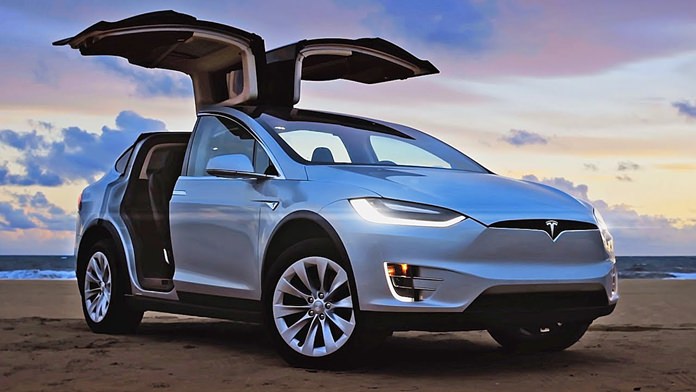 Tesla X SUV.