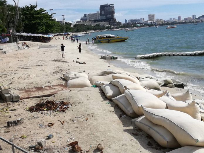Pattaya’s mayor said the city’s namesake beachfront will be cleaned up within two weeks.