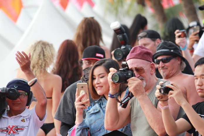 Fans turned out in large numbers to watch the event.