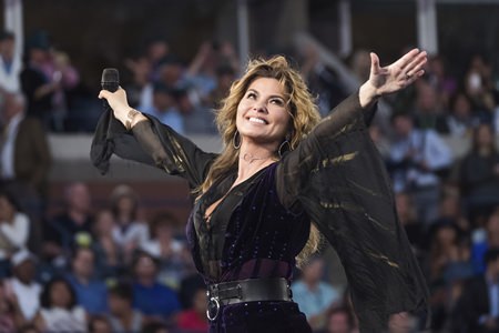 Canadian singer Shania Twain. (Photo by Charles Sykes/Invision/AP)