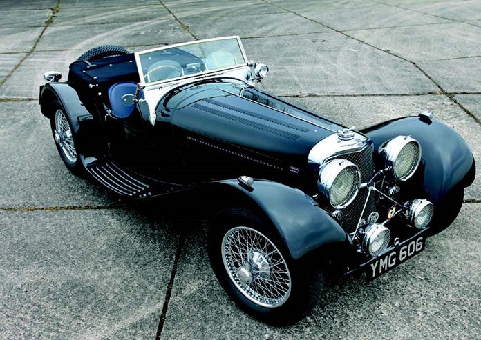 Jaguar SS 100.