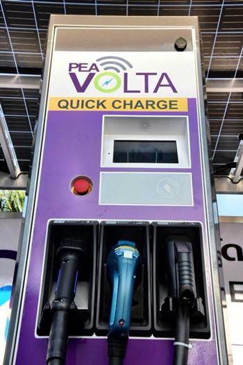 The Volta recharge system.