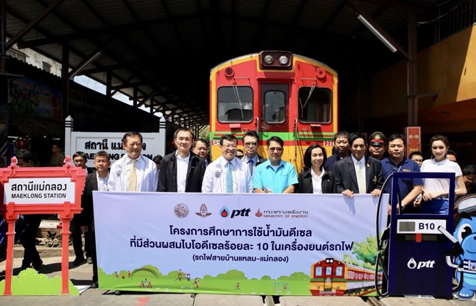 During the next 5-6 months, the Ministry of Transport will be testing B10 biodiesel, a biodiesel blend that is 10% biodiesel mixed with petrodiesel, in locomotives.