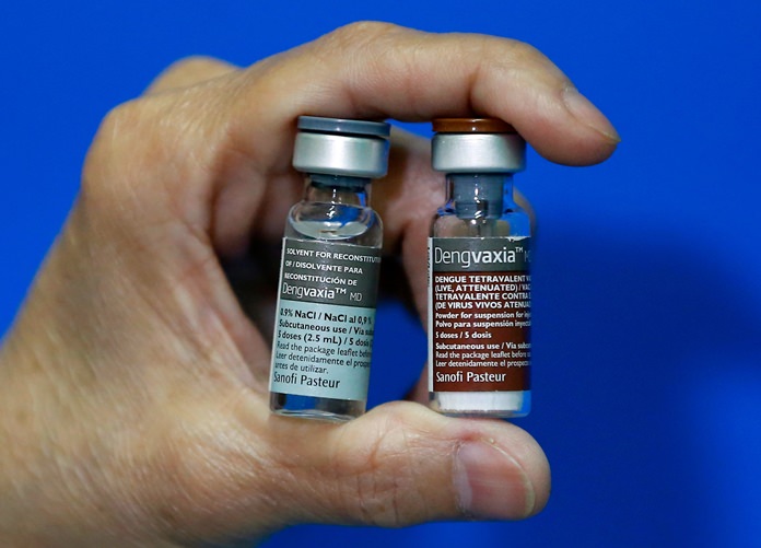 The World Health Organization says that the first-ever vaccine for dengue should mostly be given to people who have previously been infected with the disease. (AP Photo/Bullit Marquez, file)