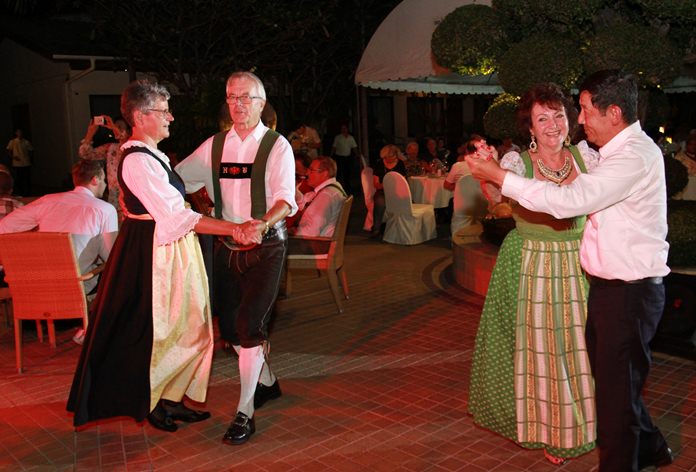 An Austrian couple joins Mayor Anan and Elfi on the dance floor.