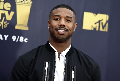 Actor Michael B. Jordan is shown in this June 16, 2018 file photo. (Photo by Jordan Strauss/Invision/AP)