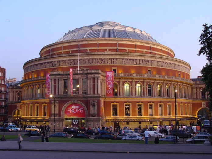 The Royal Albert Hall at the 2008 Proms.