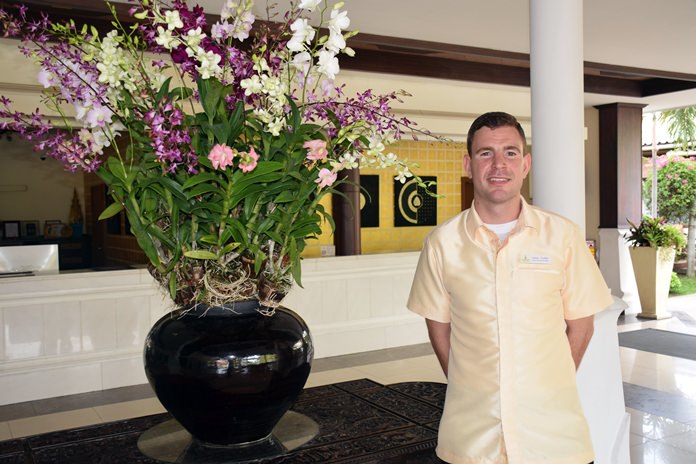 Leroy Coster, new Guest Service Manager of Thai Garden Resort.