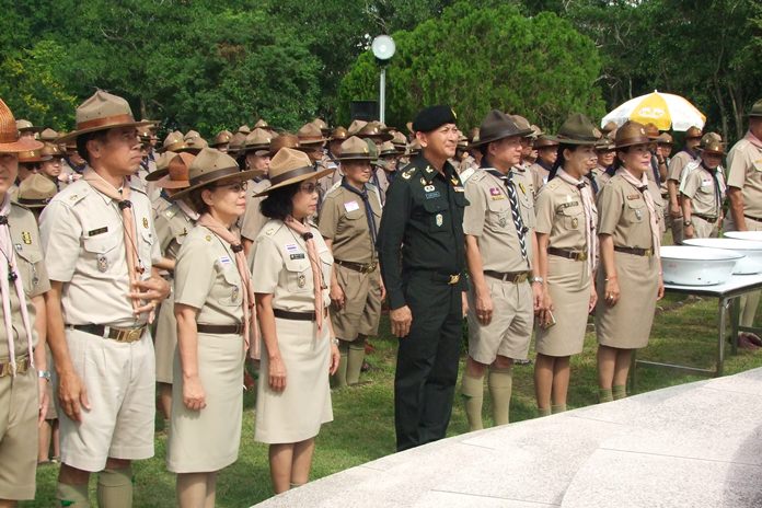 The Thailand National Defense College hosted training for the 61st batch of scout leaders.
