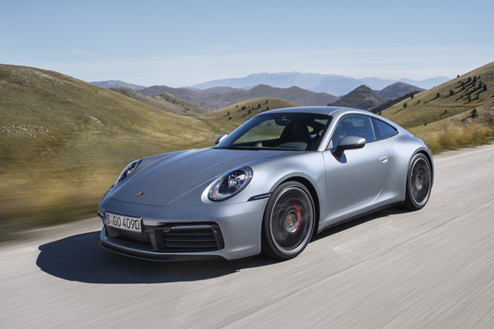 This undated photo shows the new Porsche 911 Carrera 4S. (Porsche via AP)