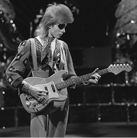 David Bowie in 1974.