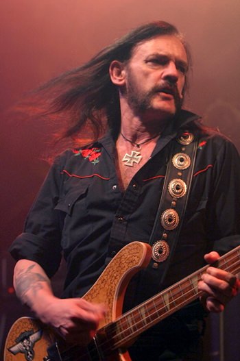 Motorhead’s iconic frontman - Ian “Lemmy” Kilmister.