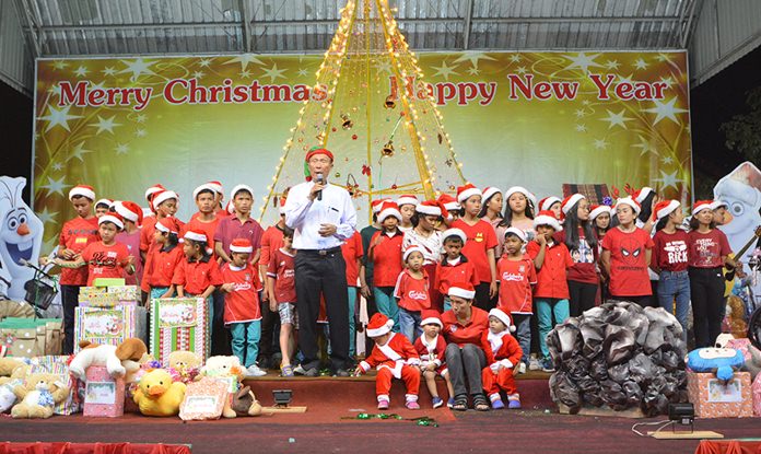 Orphanage Director Rev. Weera Pangrak wishes a Merry Christmas to one and all.