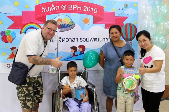At Bangkok Hospital Pattaya, young patients get the treats with both sick and healthy kids enjoying games, painting, arts and crafts, and snacks.