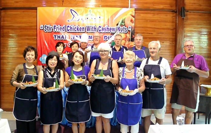 The Diana Garden Resort introduced tourists to Thai culture through its food by offering lessons in cooking a signature dish.