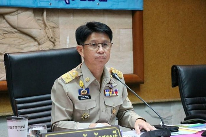 Chonburi Gov. Pakarathorn Thienchai.