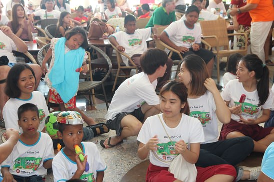 Kids Day Out, Rotary�s gift of love and happiness for handicapped children