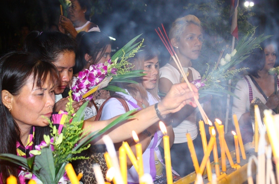 Visakha Bucha Day in Pattaya