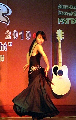 A Flamenco dancer performs to the intoxicating music of southern Spain.
