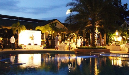 The beautiful setting at Thai Garden Resort.