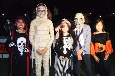 Scary creatures creep out of the night at Horseshoe Point.