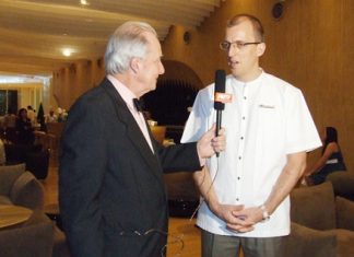 Dr Iain Corness interviews Hilton Pattaya GM Harald Feurstein for PMTV.