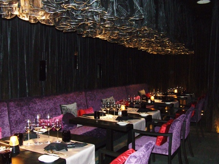 The Flare restaurant - the epitome of elegance.