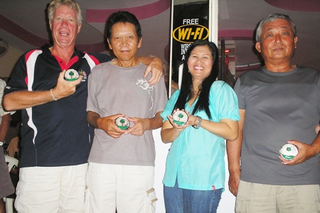 Divisional winners: Tim Lazecki, Shuichi Kodaka, Noi Emerson, and Yasuo Suzuki. 