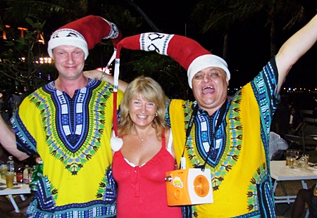 Happiness is everywhere on New Year’s Eve in Pattaya.