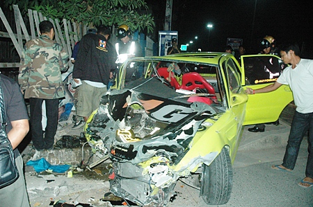 Excessive alcohol was determined as the cause of this fatal accident on Sukhumvit Road Soi 54. 
