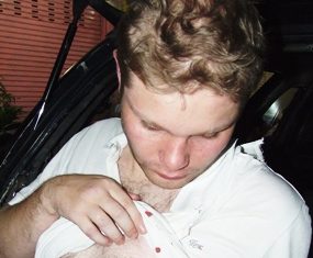 Liukku is treated for the stab wound inflicted by his vexed ex-partner.