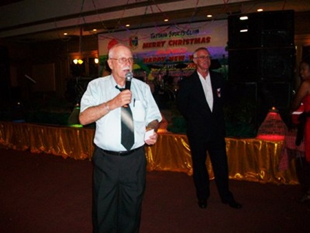 Social Chairman Nigel Cannon kept everything running smoothly.