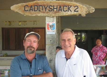 Wednesday’s top two, Bill Thompson, left, and Dale Murphy. 