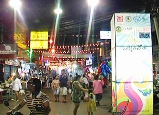 The ‘walking street” Old Town market in Naklua has closed for an indeterminate period.