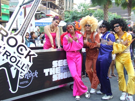 Hard Rockers dress for the occasion.