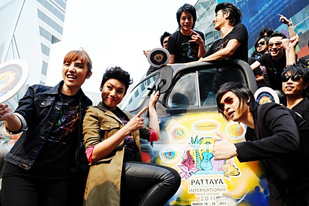 The 2011 Pattaya International Music Festival promises a rocking time for all attendees with pop stars from across Asia slated to perform at the March 18-20 event. 