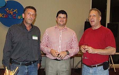 Cees Cuijpers (Town at Country Property), Craig J. Ryan, General Manager Holiday lnn Pattaya, Alan S. Verstein (Siam Gazette).