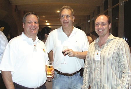 A ‘big’ threesome, Michael Barricelli (Big Mango Properties), Alan Verstein (Siam Gazette), and Janne Takala (Big Mango Properties).