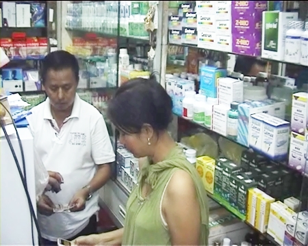 Illegal steroids and sex enhancement drugs were being sold at the south Pattaya pharmacy.