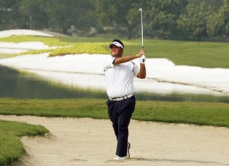 Prom Meesawat, seen here in action at the 2010 Indonesian Open, has qualified for this year’s British Open Championship to be played at Royal St George’s in July. (Photo/OneAsia)