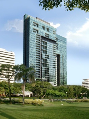An artist’s render of the 185 Rajadamri project.
