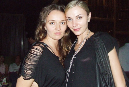 Elina Bondar and Svetlana Dubovaya two of the most beautiful stars of the evening.